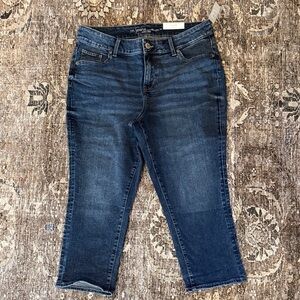 Maurices Dark Blue Ankle Jeans